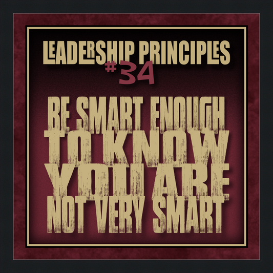 Leadership Principles #34