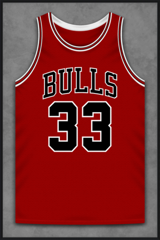 #33 Away Red Jersey
