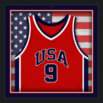 Goat USA Red with Flag